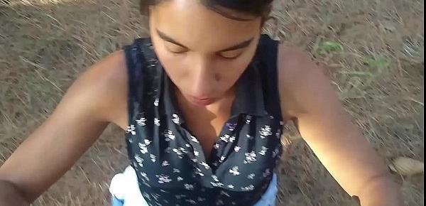  BLOWJOB AL AIRE LIBRE EN BOSQUE CHILENO